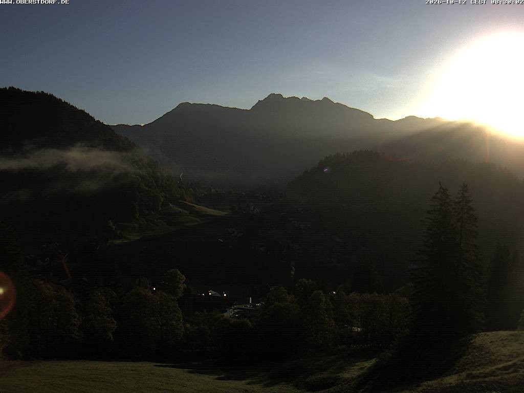 Archiv Foto Webcam Tiefenbach Oberstdorf