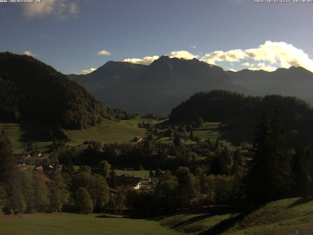 Archiv Foto Webcam Tiefenbach Oberstdorf