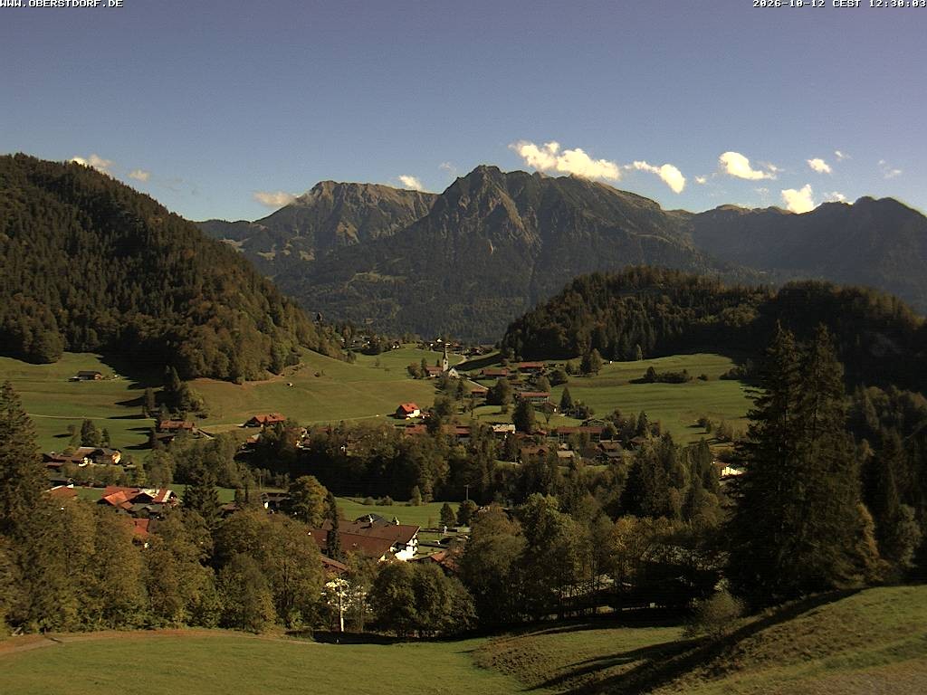 Archiv Foto Webcam Tiefenbach Oberstdorf
