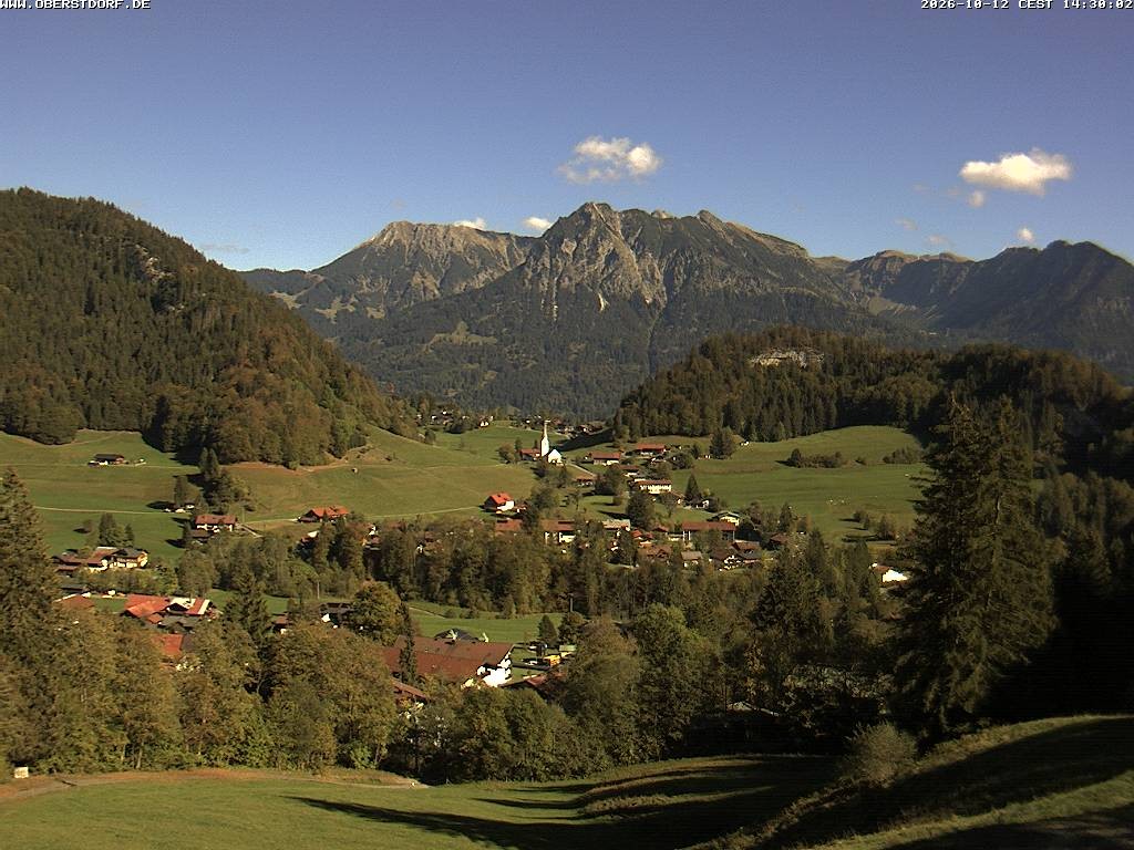 Archiv Foto Webcam Tiefenbach Oberstdorf