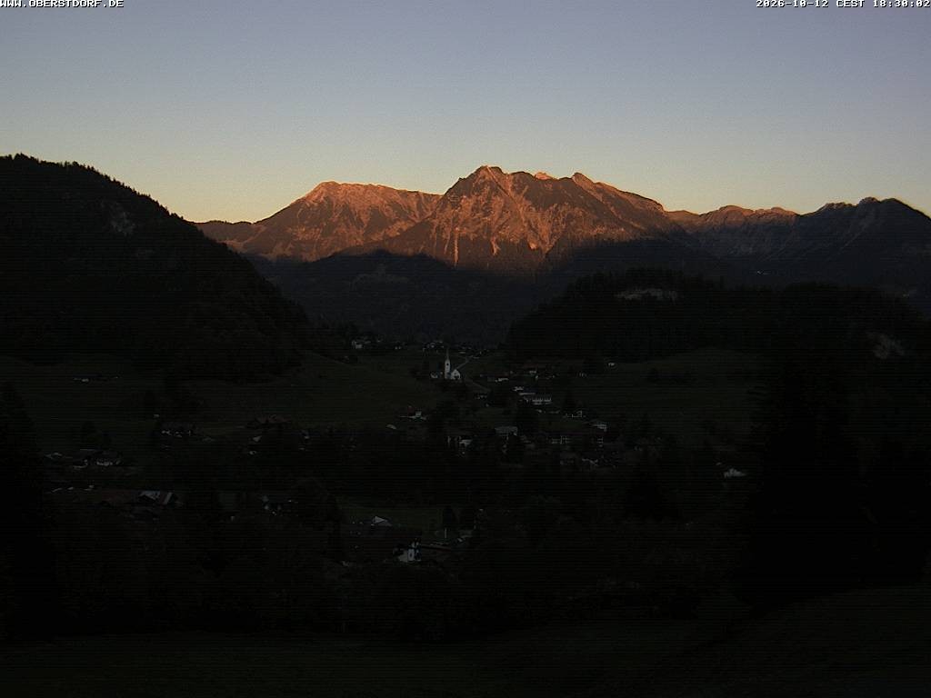 Archiv Foto Webcam Tiefenbach Oberstdorf