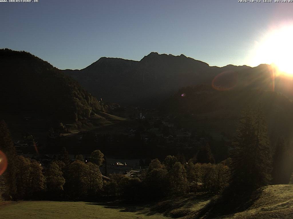 Archiv Foto Webcam Tiefenbach Oberstdorf