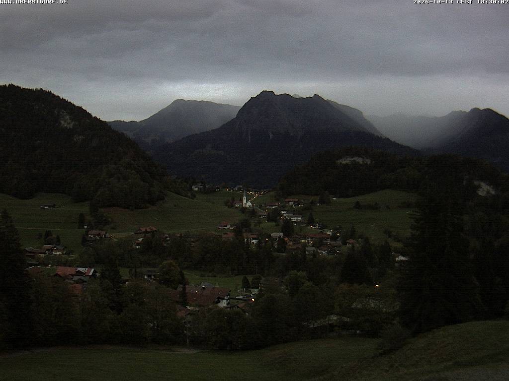 Archiv Foto Webcam Tiefenbach Oberstdorf