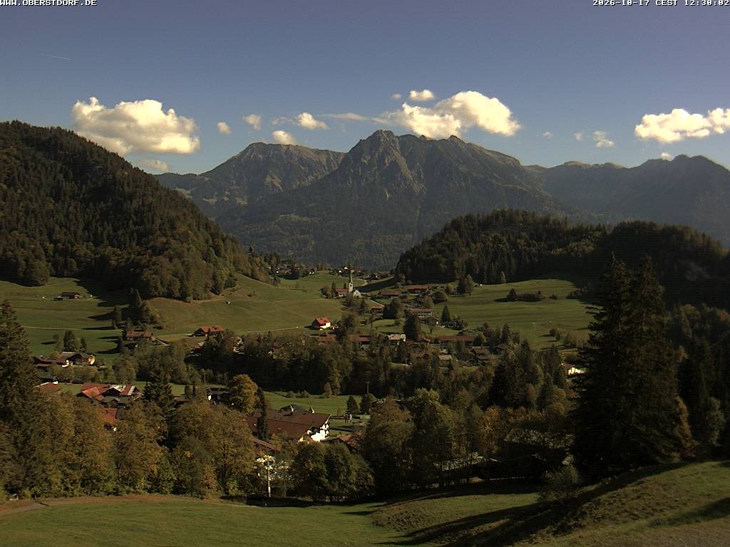 Archiv Foto Webcam Tiefenbach Oberstdorf