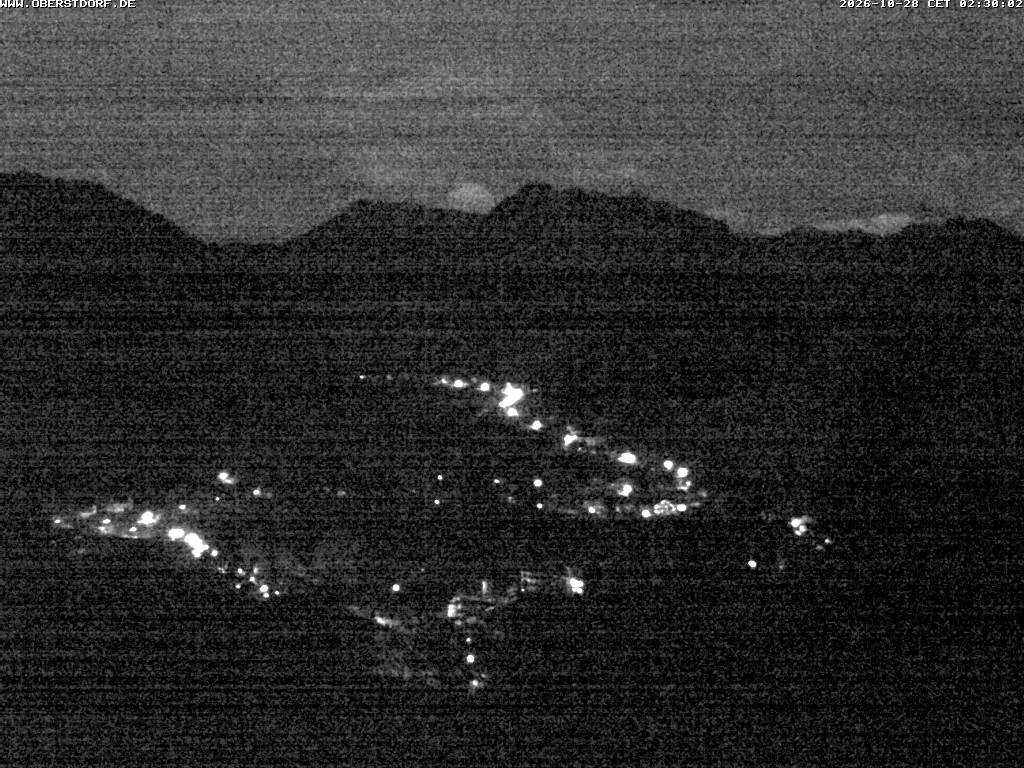 Archived image Webcam Nebelhorn and Rubihorn
