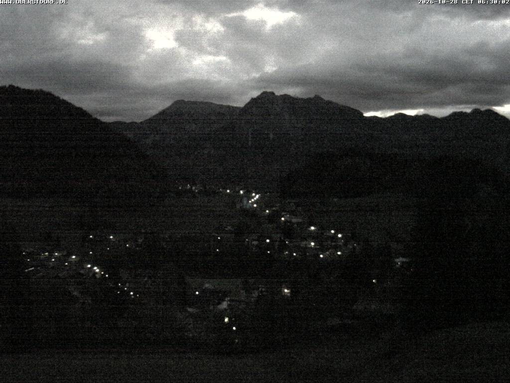 Archived image Webcam Nebelhorn and Rubihorn