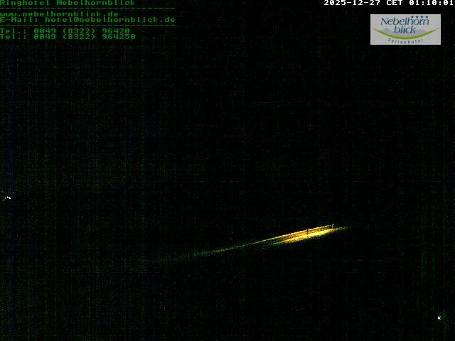 Archiv Foto Webcam Nebelhornblick