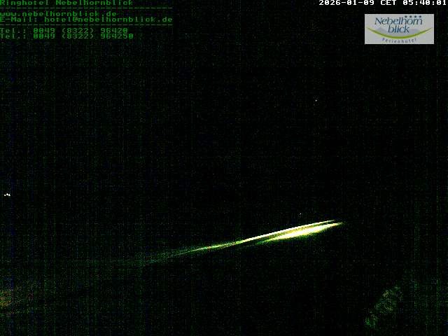 Archiv Foto Webcam Nebelhornblick