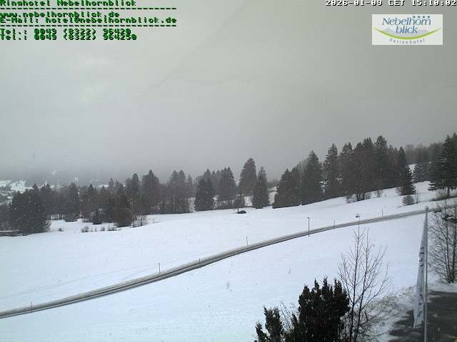 Archiv Foto Webcam Nebelhornblick