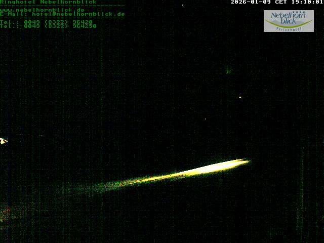 Archiv Foto Webcam Nebelhornblick