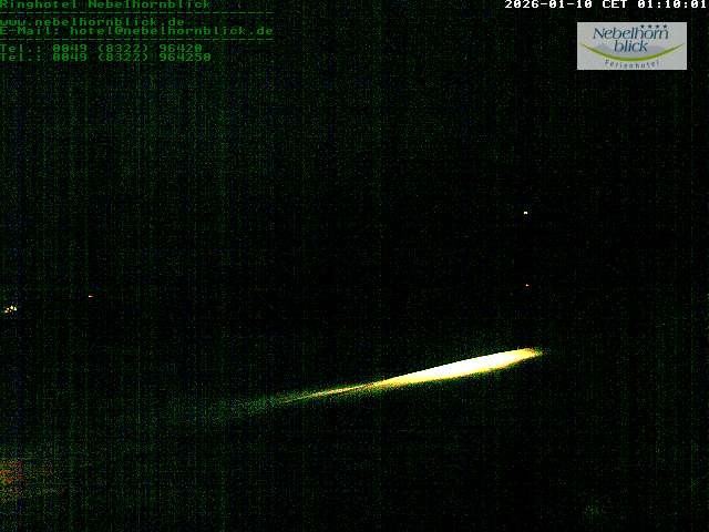 Archiv Foto Webcam Nebelhornblick