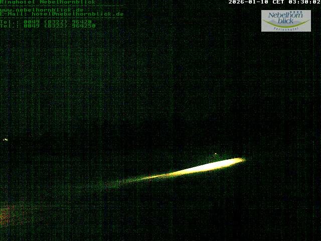 Archiv Foto Webcam Nebelhornblick
