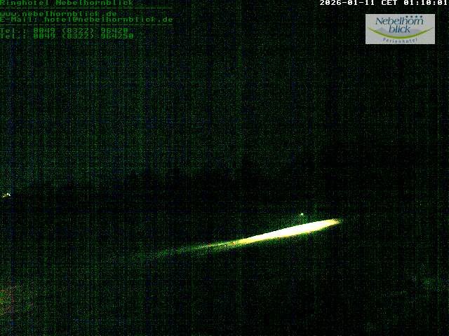 Archiv Foto Webcam Nebelhornblick