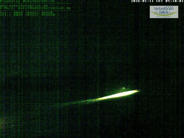 Archiv Foto Webcam Nebelhornblick