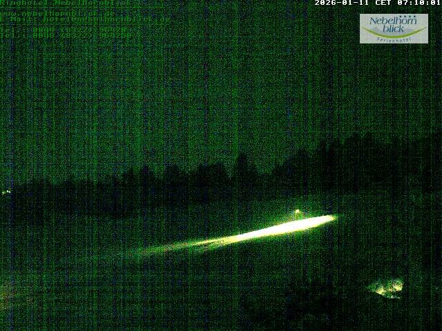 Archiv Foto Webcam Nebelhornblick