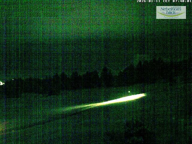 Archiv Foto Webcam Nebelhornblick