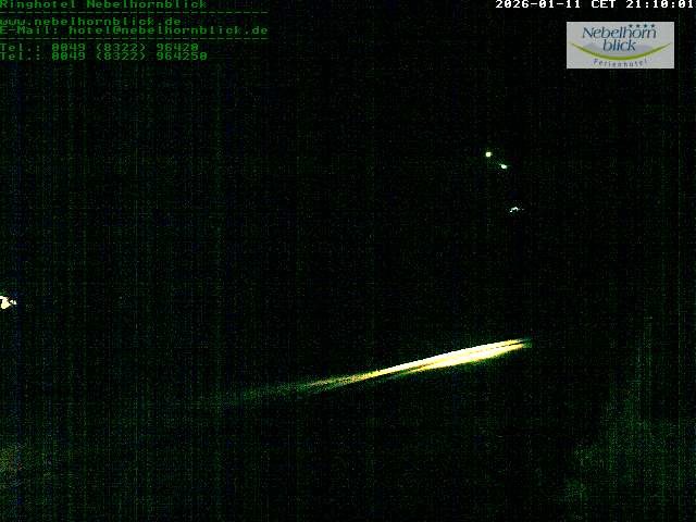 Archiv Foto Webcam Nebelhornblick