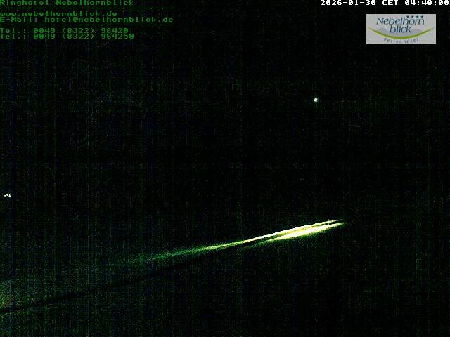 Archiv Foto Webcam Nebelhornblick