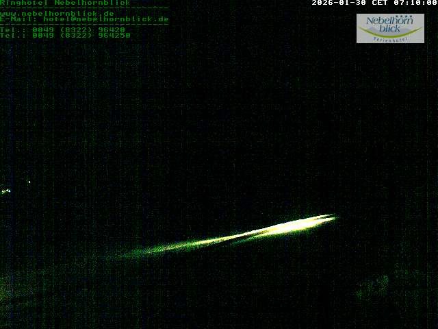 Archiv Foto Webcam Nebelhornblick