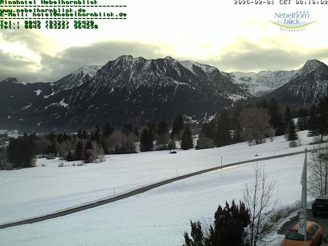 Archiv Foto Webcam Nebelhornblick
