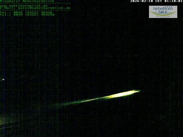 Archiv Foto Webcam Nebelhornblick