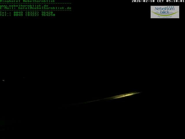 Archiv Foto Webcam Nebelhornblick