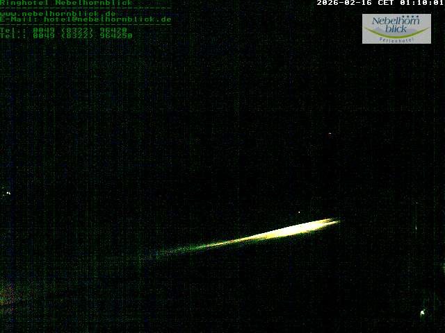 Archiv Foto Webcam Nebelhornblick