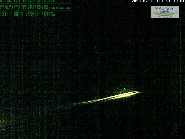 Archiv Foto Webcam Nebelhornblick