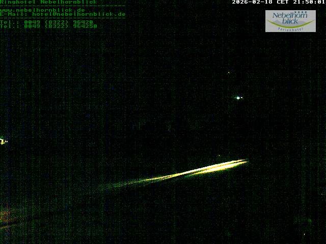 Archiv Foto Webcam Nebelhornblick