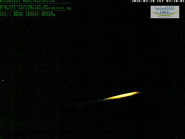 Archiv Foto Webcam Nebelhornblick