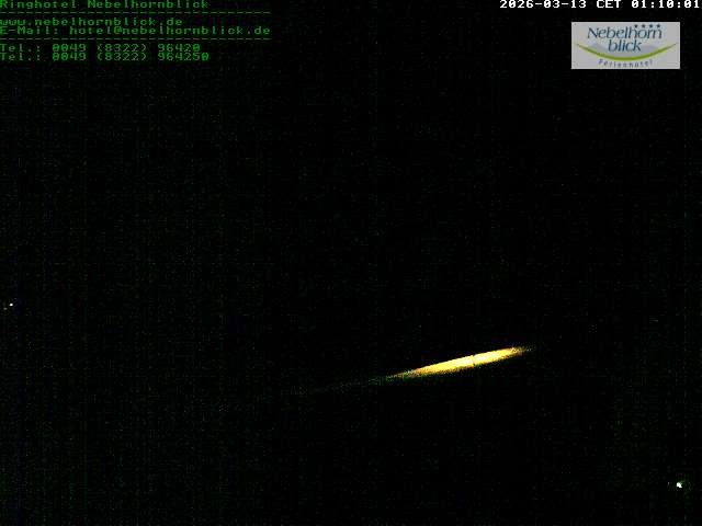 Archiv Foto Webcam Nebelhornblick