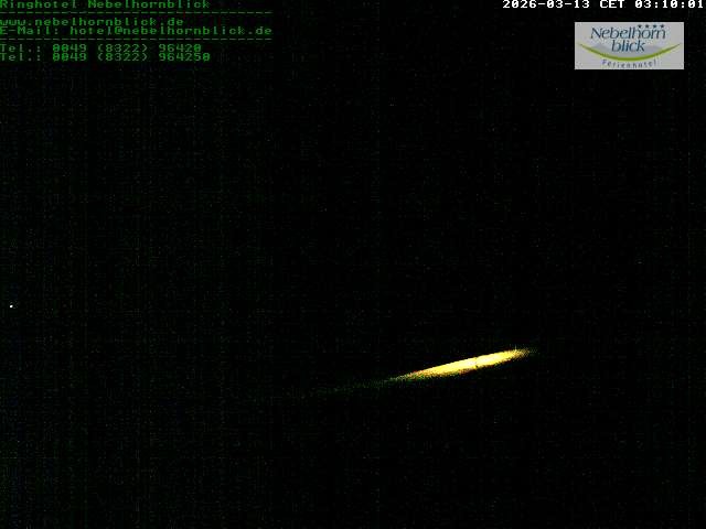 Archiv Foto Webcam Nebelhornblick