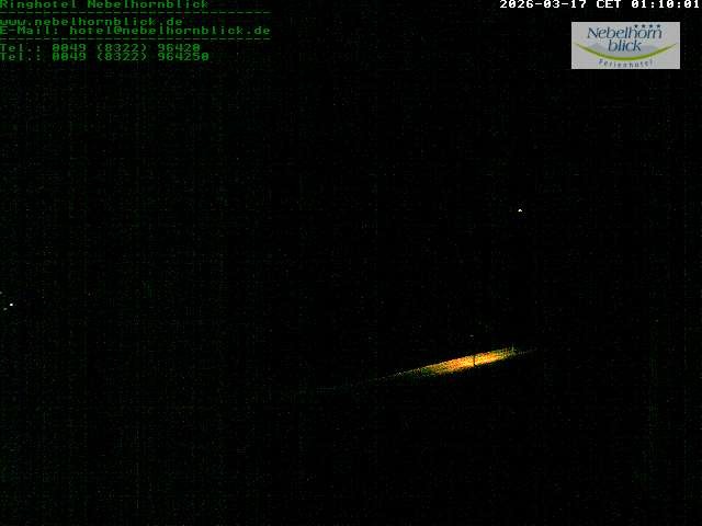Archiv Foto Webcam Nebelhornblick