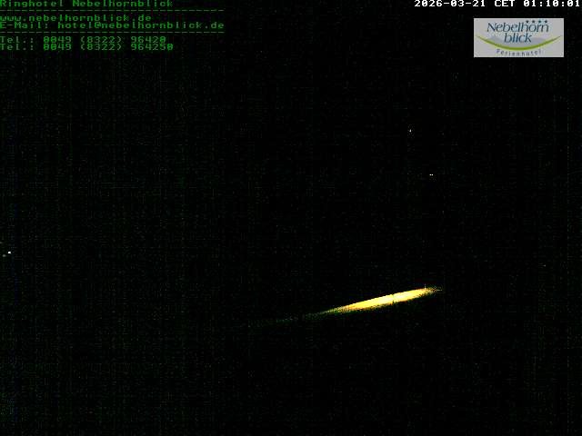 Archiv Foto Webcam Nebelhornblick