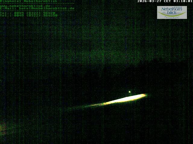 Archiv Foto Webcam Nebelhornblick