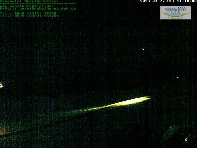 Archiv Foto Webcam Nebelhornblick