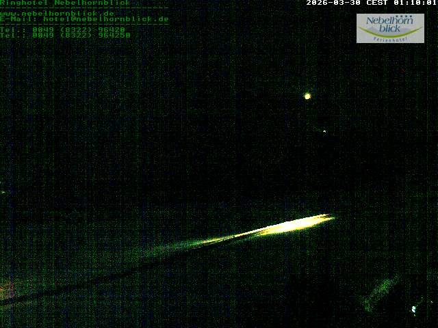 Archiv Foto Webcam Nebelhornblick