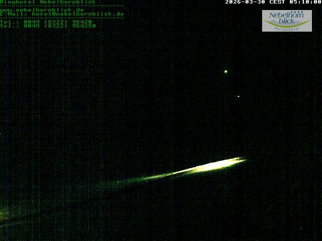 Archiv Foto Webcam Nebelhornblick