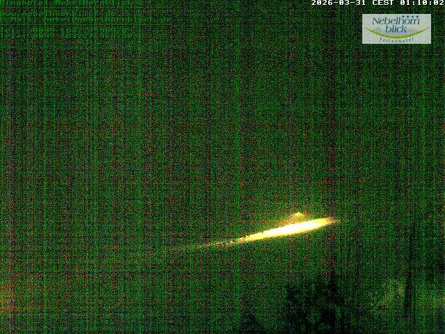 Archiv Foto Webcam Nebelhornblick