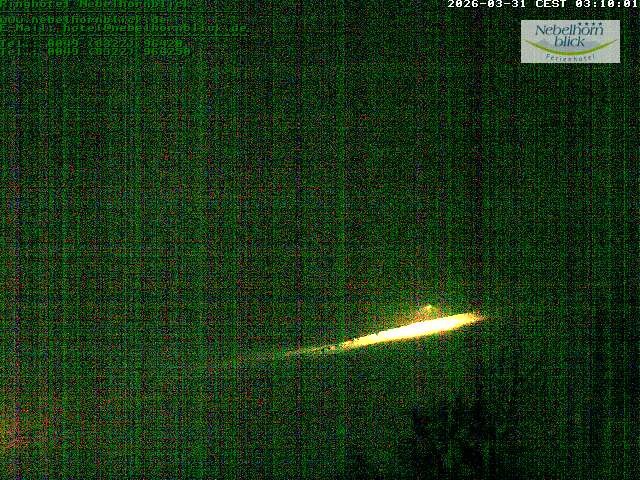 Archiv Foto Webcam Nebelhornblick