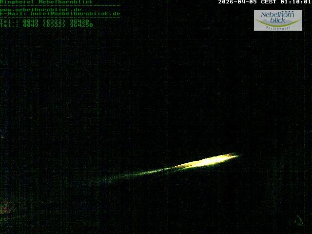 Archiv Foto Webcam Nebelhornblick