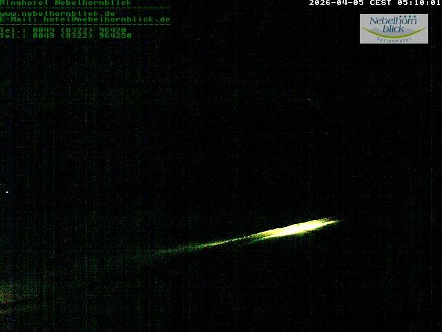 Archiv Foto Webcam Nebelhornblick