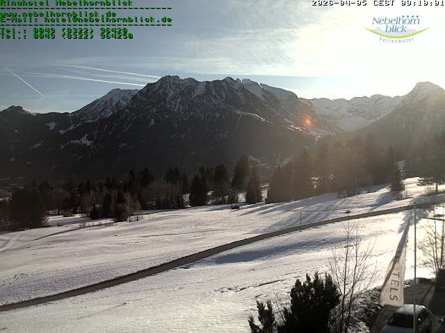 Archiv Foto Webcam Nebelhornblick