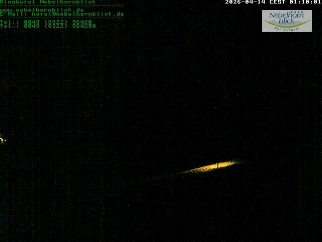 Archiv Foto Webcam Nebelhornblick