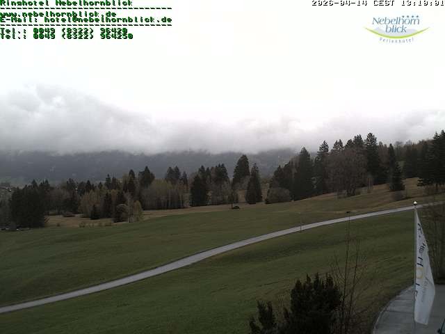 Archiv Foto Webcam Nebelhornblick