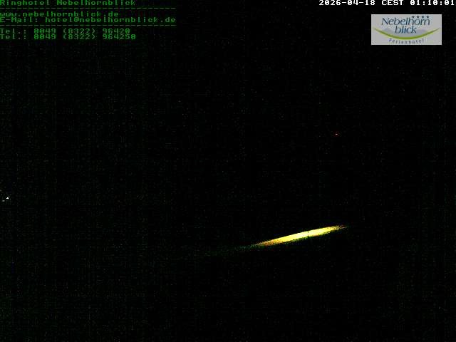 Archiv Foto Webcam Nebelhornblick