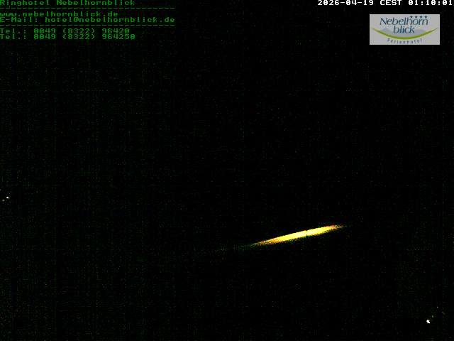 Archiv Foto Webcam Nebelhornblick