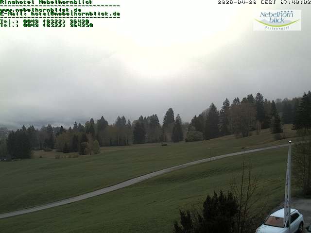Archiv Foto Webcam Nebelhornblick
