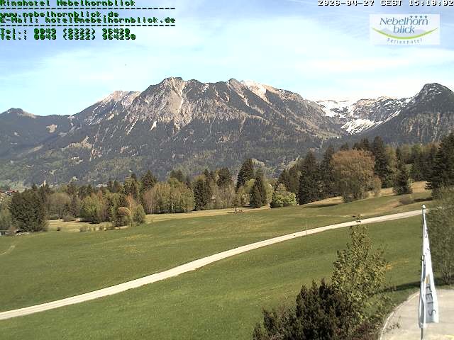 Archiv Foto Webcam Nebelhornblick