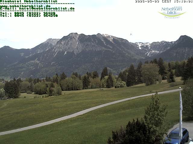 Archiv Foto Webcam Nebelhornblick